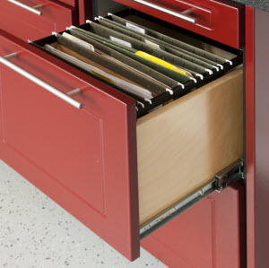 Naperville - Drawer Unit Garage Organization