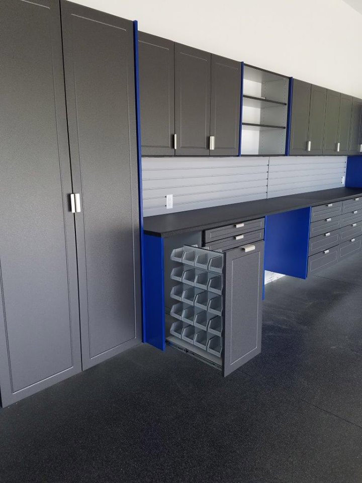 Pewter Garage Cabinets Chicago IL